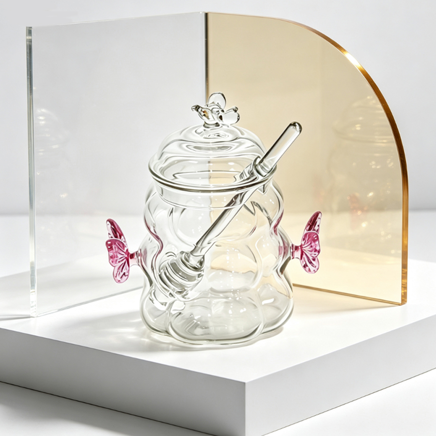 Honigtopf aus hochwertigem Bor – Food Storage Glass Set Bewertung und Preis