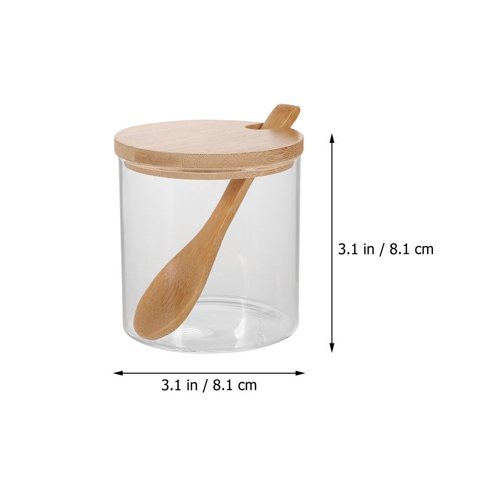 2 Sets transparente Glasbehält – Food Storage Jars Bewertung und Preis