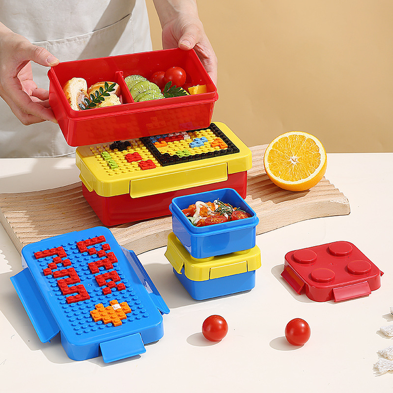 DIY Baustein Mittagessen Box M – Food Storage Building Bewertung und Preis
