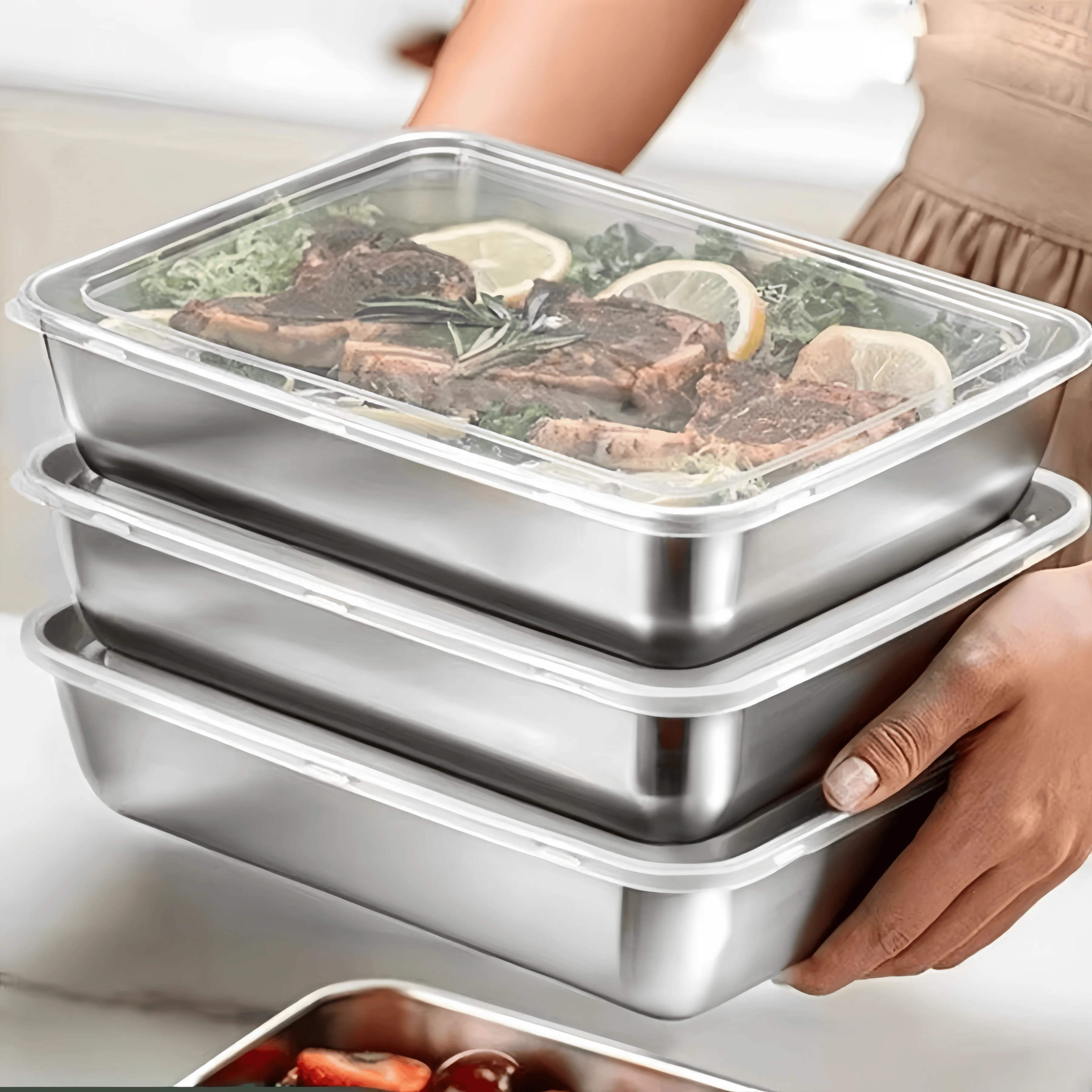 Edelstahl-Lunchbox mit Dichtun – Stainless Lunch Box Bewertung und Preis