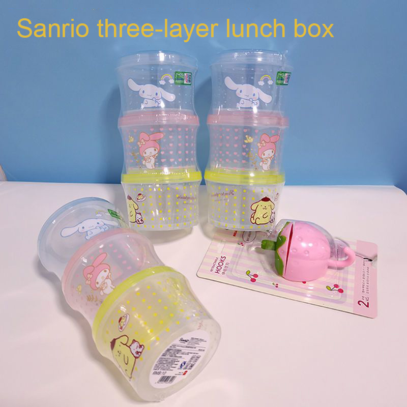 Kitty Bento Box Set 3-teilig N – Food Storage Kits Bewertung und Preis